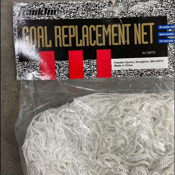 Sold on eBay Franklin street hockey replacement net - Picture 4 of 5
